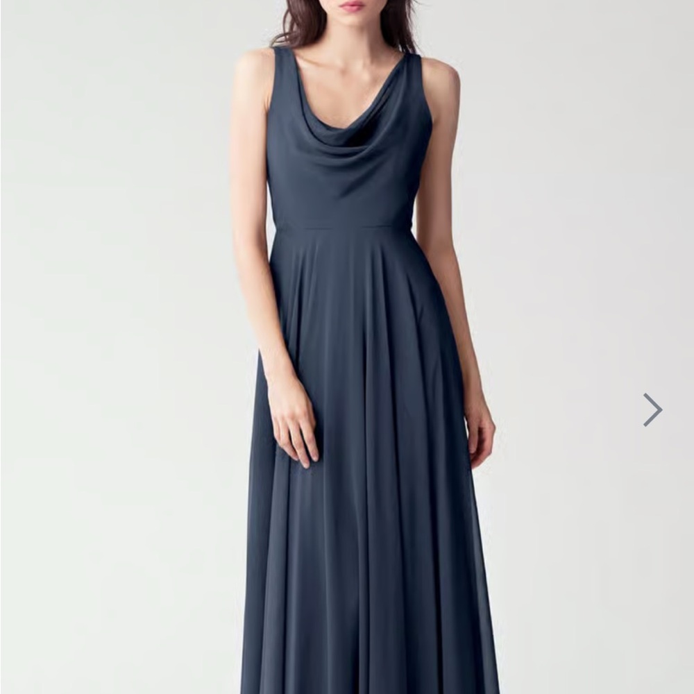 Jenny Yoo Midnight Blue Liana Dress